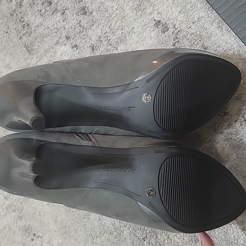 New Gray Booties - Picture 3 of 5